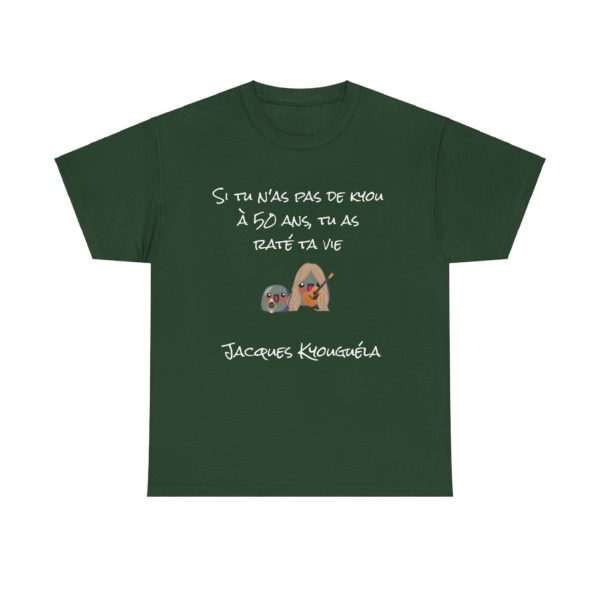 👔 T-shirt "Si tu n’as pas de Kyou avant 50 ans, tu as raté ta vie" – Nikyoulas Sarkozy – Image 17