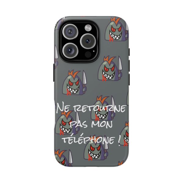 Coque de téléphone "Ne retourne pas mon téléphone" – Killer Kyou veille au grain ! – Image 221