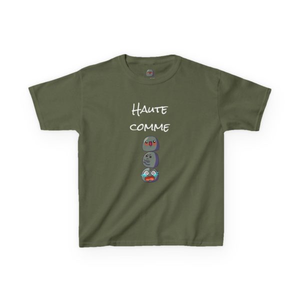 T-shirt enfant "Haute comme 3 Kyous" – Grandir avec style et fun ! – Image 13