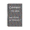 Carnet "Comment tu sais que j’écris un thriller ?" – Un carnet aussi mystérieux que toi ! 🔪📖 – Image 2
