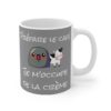Mug "Prépare le café, je m’occupe de la crème" – Une équipe de choc pour un café parfait ! – Image 4