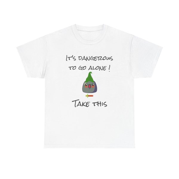 🗡️ T-shirt "It's Dangerous to Go Alone" – L'équipement de base pour tout héros – Image 21
