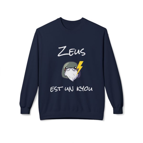 ⚡ Sweatshirt "Zeus est un Kyou" – Un style mythologique et puissant ! – Image 13