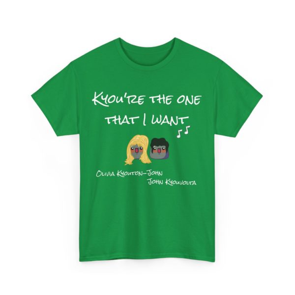 🎶 T-shirt Kyou’re the One That I Want – Humour & Nostalgie 🎤 – Image 13