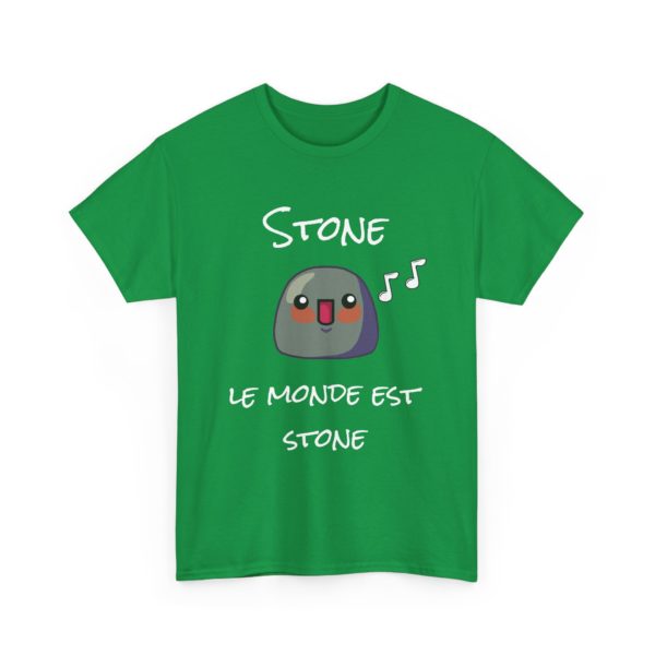 T-shirt "Stone, le monde est stone" – Un hommage culte en mode Kyou – Image 19