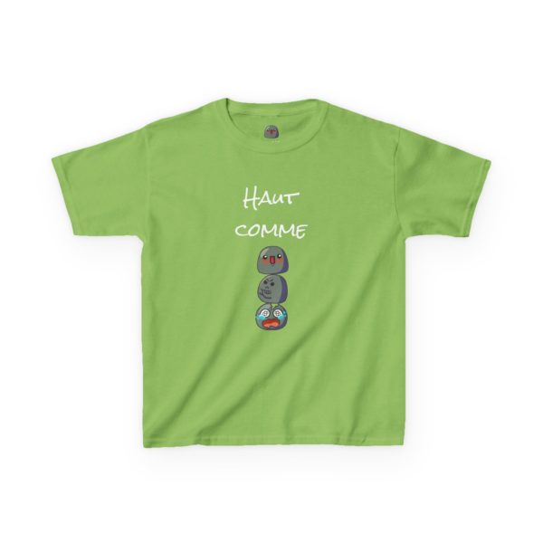 T-shirt enfant "Haut comme 3 Kyous" – Grandir avec style et fun ! – Image 3