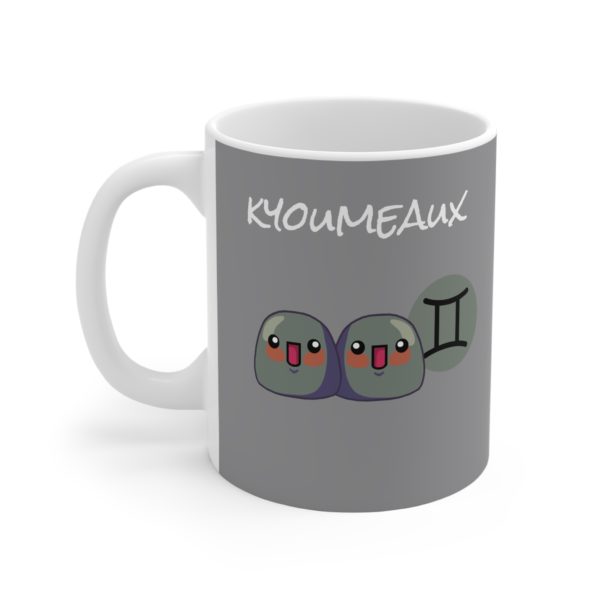 Mug "Kyoumeaux" – Deux fois plus de café, deux fois plus de fun ! – Image 2
