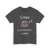 T-shirt "Stone, le monde est stone" – Un hommage culte en mode Kyou – Image 3