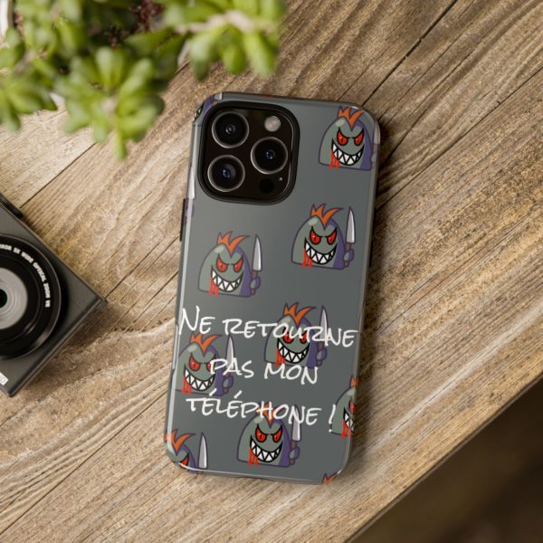 Coque de téléphone "Ne retourne pas mon téléphone" – Killer Kyou veille au grain ! – Image 228