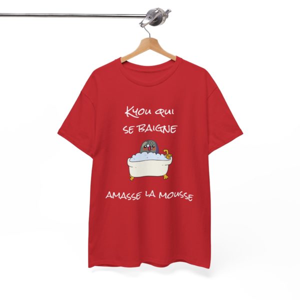 🛁 T-shirt "Kyou qui se baigne amasse la mousse" – L’expression culte revisitée ! – Image 23