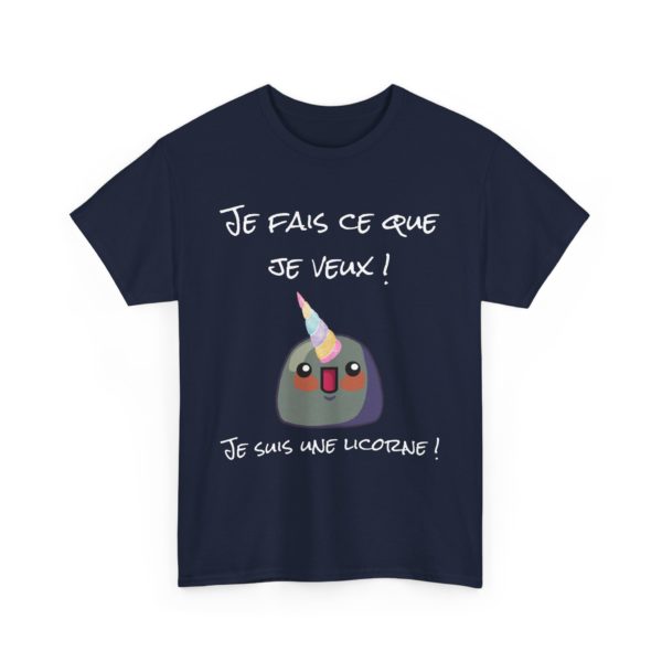 T-shirt "Je fais ce que je veux, je suis une licorne !" – Parce qu’un Kyou licorne, c’est magique ! – Image 19