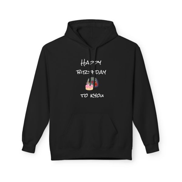 🎂 Hoodie "Happy Birthday to Kyou" – Cadeau fun et ultra douillet pour un anniversaire ! – Image 3