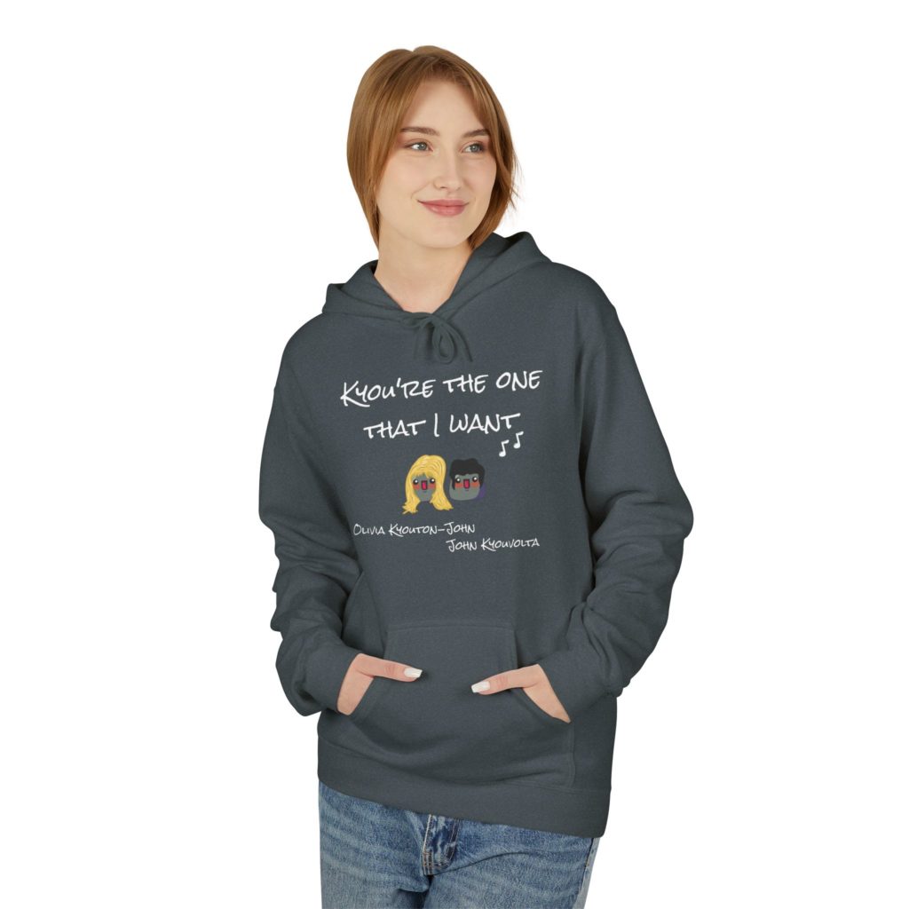 Hoodie humour Kyou Grease inspiration rétro
