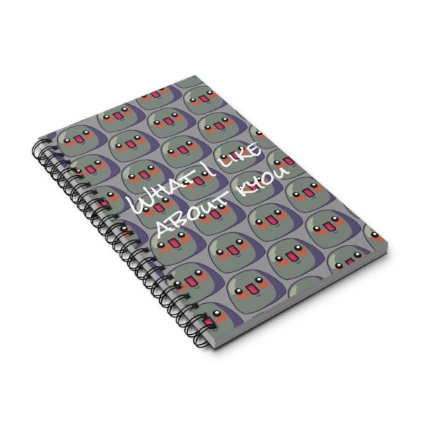 📒 Carnet A5 à spirales "What I Like About Kyou" – Inspiration & Organisation – Image 3