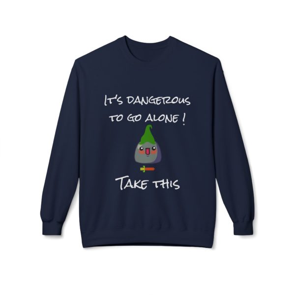 🗡️ Sweat "It's Dangerous to Go Alone" – La protection ultime pour tous les aventuriers pixelisés – Image 6
