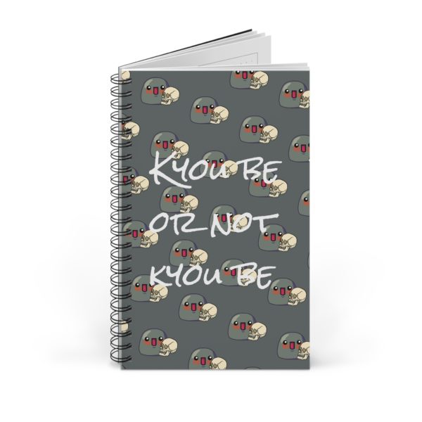 Carnet humoristique Kyou Be or Not Kyou Be, inspiré de Shakespeare