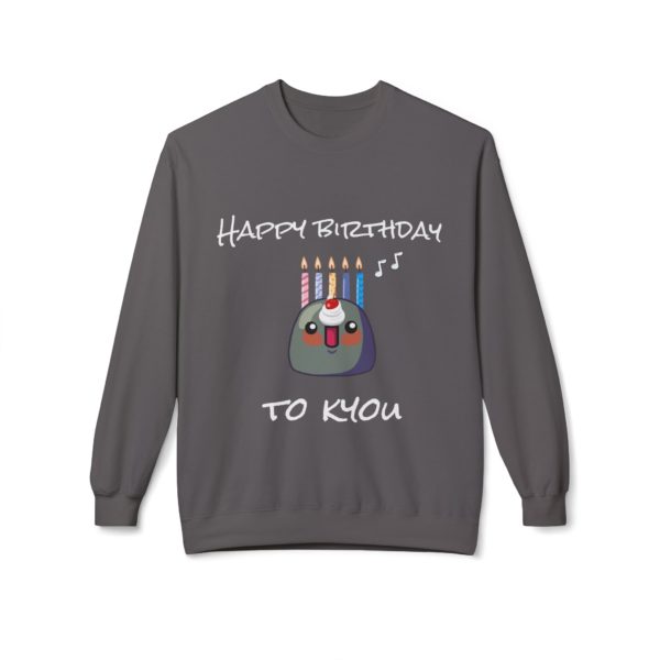 🎁 Sweatshirt "Happy Birthday to Kyou" – L'anniversaire le plus fun et cosy ! – Image 2