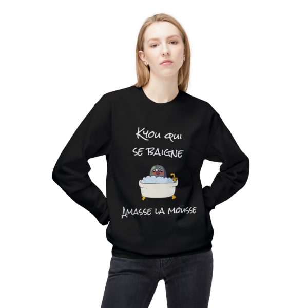 🛁 Sweatshirt "Kyou qui se baigne amasse la mousse" – Reste au chaud et accumule la bonne humeur ! – Image 7