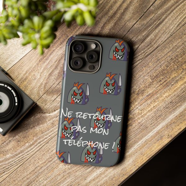 Coque de téléphone "Ne retourne pas mon téléphone" – Killer Kyou veille au grain ! – Image 157