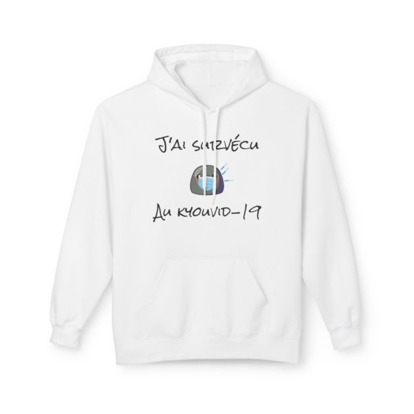 💉 Hoodie "J’ai survécu au Kyouvid-19" – Le sweat des héros de l’après-pandémie ! – Image 13
