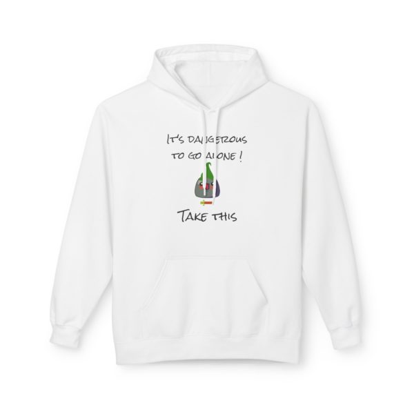 🗡️ Hoodie "It's Dangerous to Go Alone" – La capuche parfaite pour affronter le monde (ou Hyrule) ! – Image 13