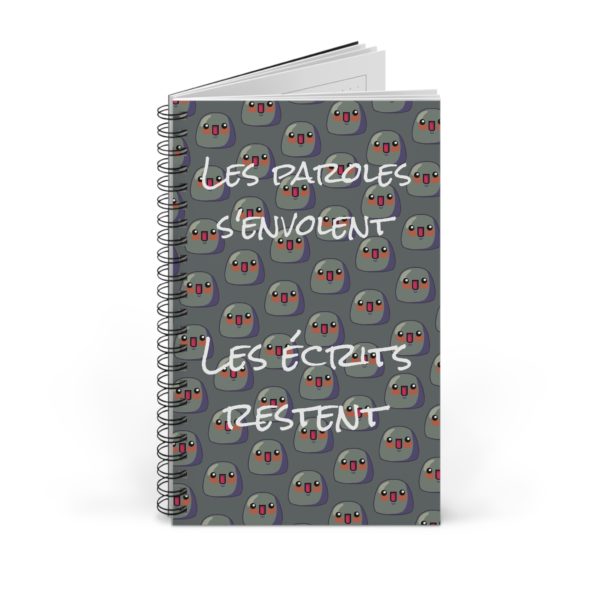 Carnet à spirale citation écrits, parfait pour noter des pensées