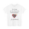 T-shirt "Je t'aime un peu, beaucoup, pakyounnément…" – Déclare tes sentiments avec style ! – Image 31