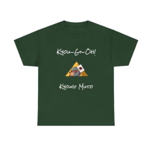 T-shirt Kyou-Gi-Oh inspiré de Yu-Gi-Oh, duel de cartes, anime geek