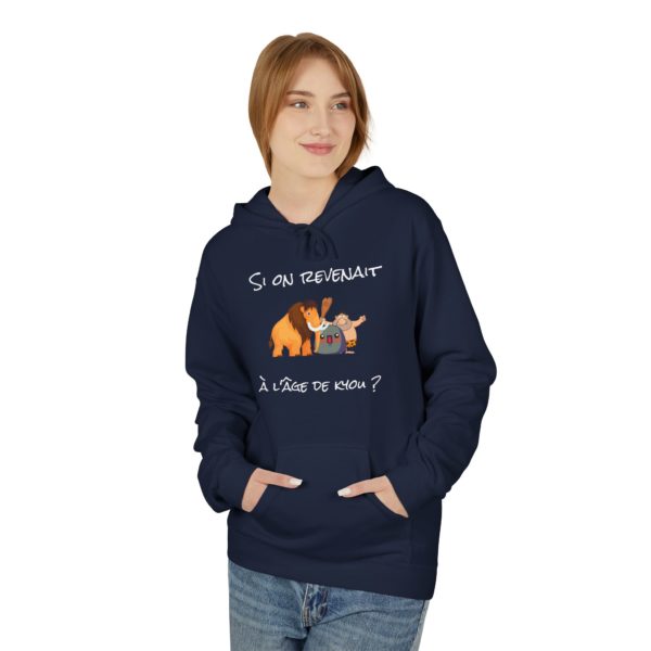 🦴 Hoodie "Si on revenait à l'âge de Kyou ?" – Pour un look préhistorique ultra cosy ! – Image 15
