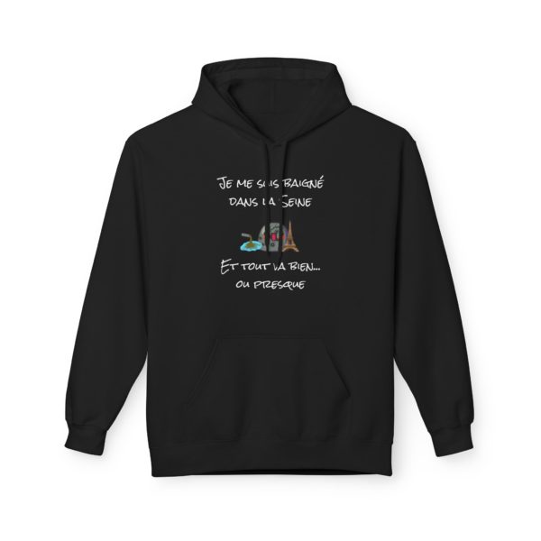 🚰 HOODIE "Je me suis baigné dans la Seine... et tout va bien ! (Enfin, presque…)" – Image 7