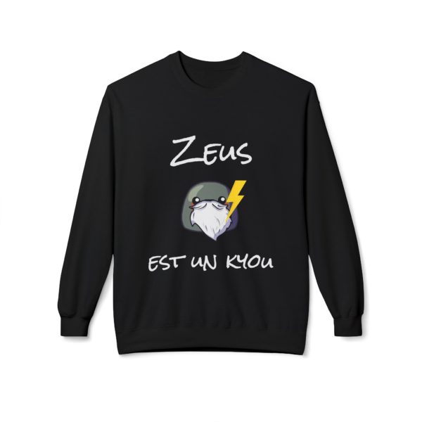 ⚡ Sweatshirt "Zeus est un Kyou" – Un style mythologique et puissant ! – Image 9