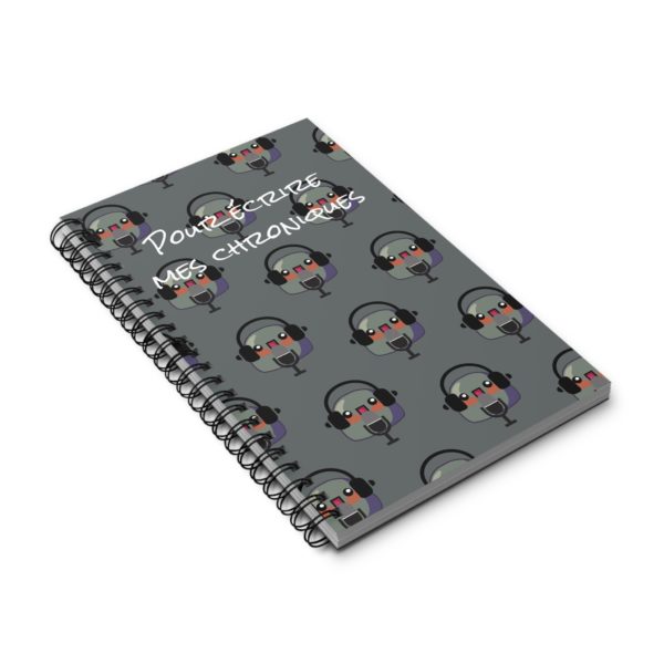 Carnet "Pour écrire mes chroniques" – L’allié ultime des voix radiophoniques et des esprits affûtés ! – Image 3