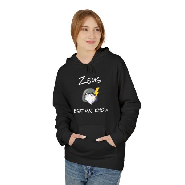 Hoodie humoristique Zeus est un Kyou avec un Kyou divin et son éclair