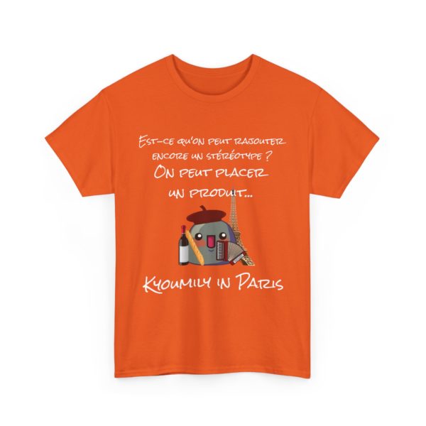 T-shirt "Kyoumily in Paris" – Stéréotypes à la française et humour garanti ! – Image 7