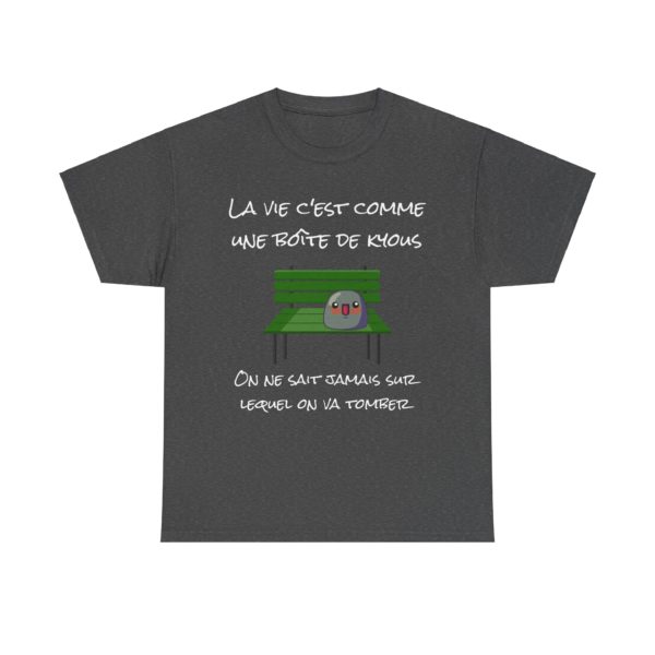 T-shirt "La vie, c'est comme une boîte de Kyous" – Une surprise à chaque instant ! 🎁 – Image 7