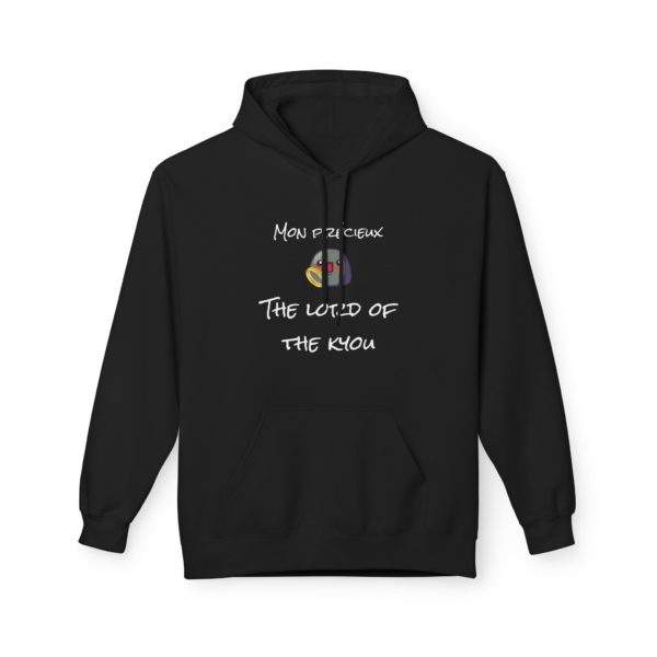 💍 Hoodie "Mon Précieux : The Lord of the Kyou" – L’Anneau unique… en version cosy et geek ! – Image 2