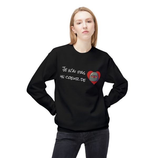 🧥 Sweatshirt "Je n’ai pas un cœur de Kyou" – Un grand cœur sous un sweat ultra-doux ! – Image 15