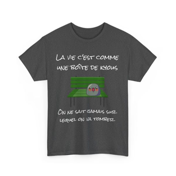 T-shirt "La vie, c'est comme une boîte de Kyous" – Une surprise à chaque instant ! 🎁 – Image 9