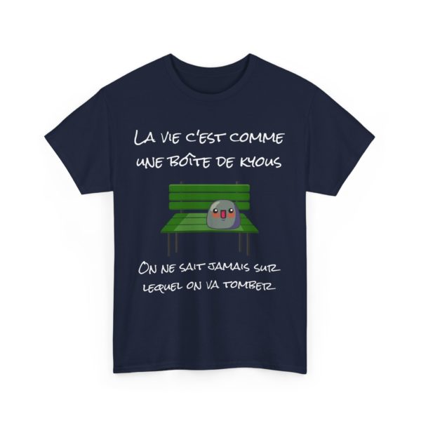 T-shirt "La vie, c'est comme une boîte de Kyous" – Une surprise à chaque instant ! 🎁 – Image 15