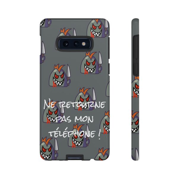Coque téléphone "Ne retourne pas mon téléphone" avec motif Killer Kyou armé et menaçant
