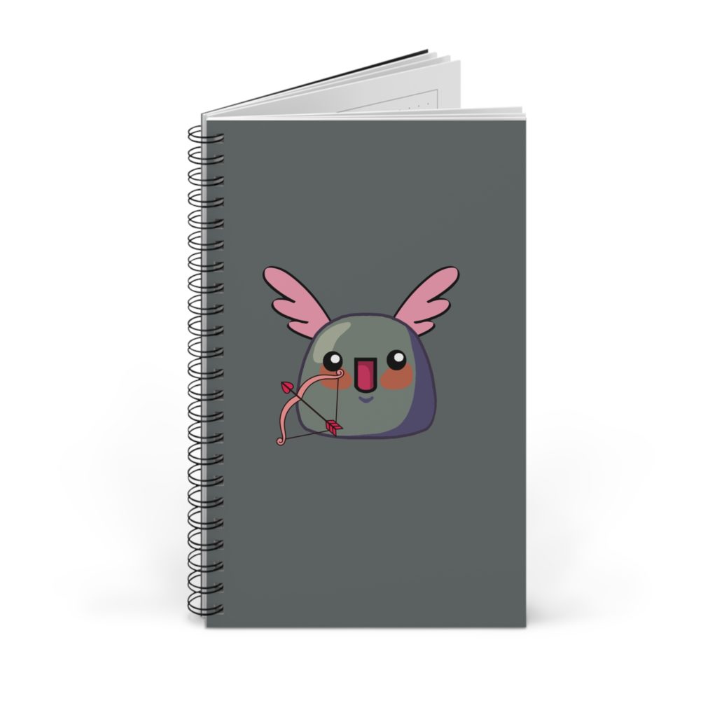 Carnet minimaliste avec Kyoupidon en grand format