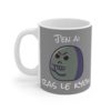 Mug "J’en ai ras le kyou !" – La boisson du râleur ultime ! – Image 2