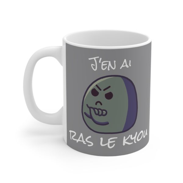 Mug "J’en ai ras le kyou !" – La boisson du râleur ultime ! – Image 2