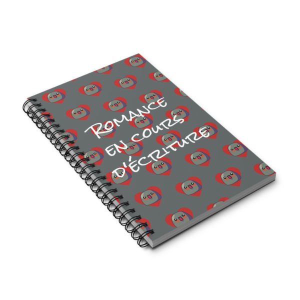 Carnet "Romance en cours d'écriture" – Le cahier parfait pour les âmes romantiques ! – Image 3
