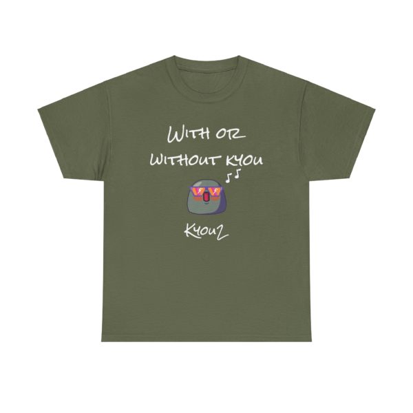 🎶 T-shirt "With or Without Kyou" – Pour les fans de rock et d’humour ! – Image 16