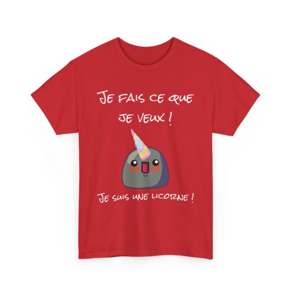 T-shirt "Je fais ce que je veux, je suis une licorne !" – Parce qu’un Kyou licorne, c’est magique ! – Image 25