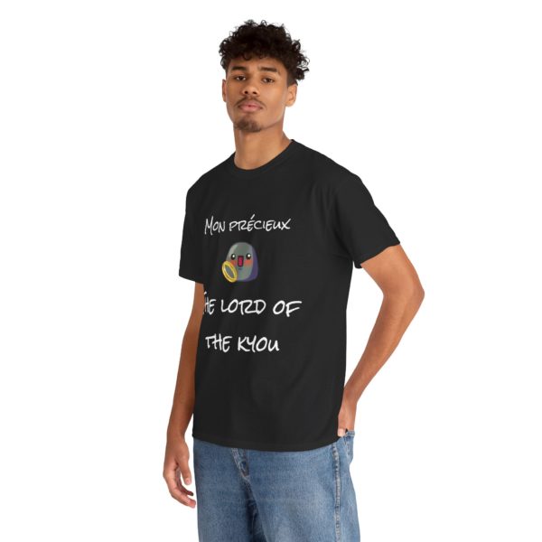 💍 T-shirt "Mon Précieux : The Lord of the Kyou" – L’Anneau unique… en version fun et geek ! – Image 5