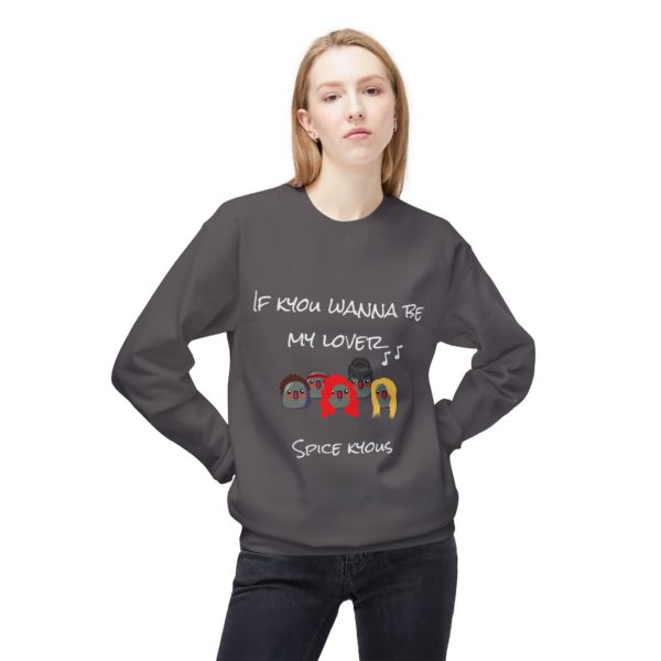 🎶 Sweatshirt "If Kyou Wanna Be My Lover" – Spice Kyous, confort et pop culture ! – Image 5