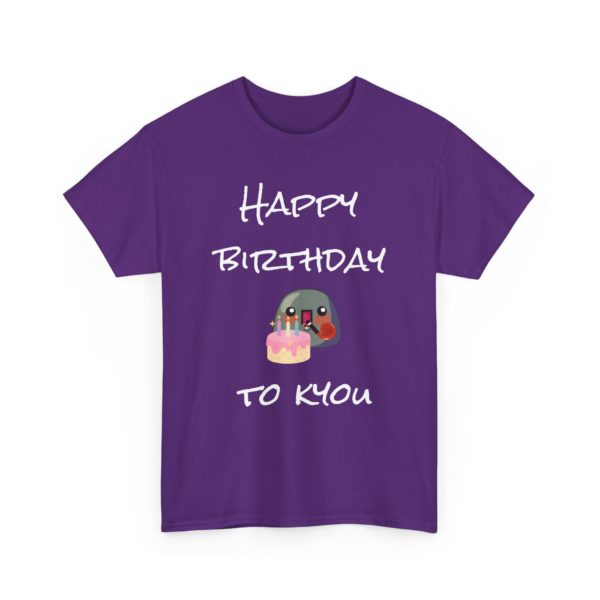 🎂 T-shirt "Happy Birthday to Kyou" – Le cadeau d’anniversaire incontournable ! – Image 3
