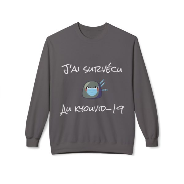 💉 Sweatshirt "J’ai survécu au Kyouvid-19" – L’arme ultime contre le froid et l’oubli ! – Image 10